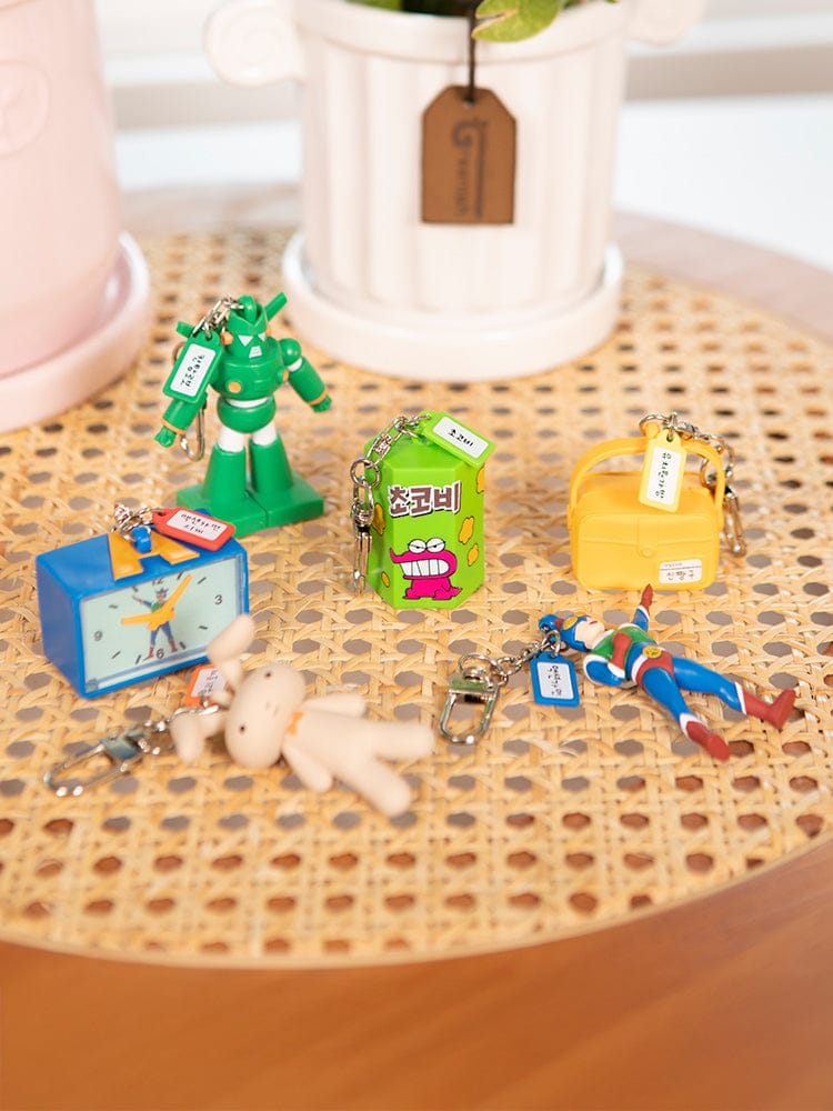 RANDOM SQUARE KEYRING_ 랜덤 짱구는 못말려 키링 랜덤 스퀘어 짱구는 못말려 미니어쳐 키링