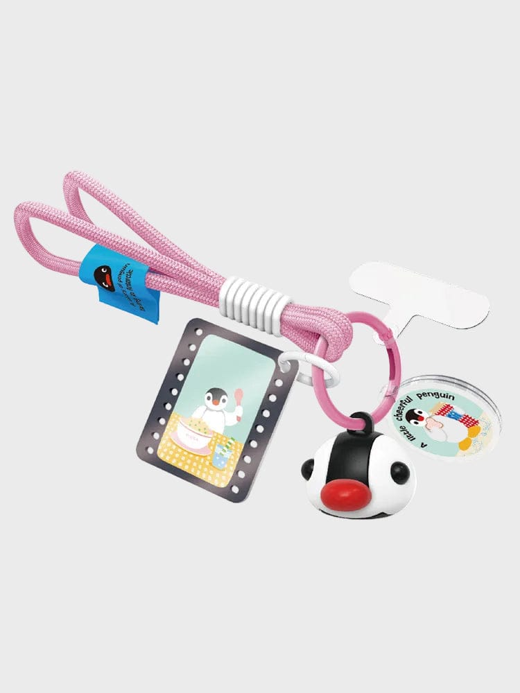 RANDOM SQUARE KEYRING_ 랜덤 핑구 키링 랜덤 스퀘어 핑구 남극 팬던트 스트랩 키링