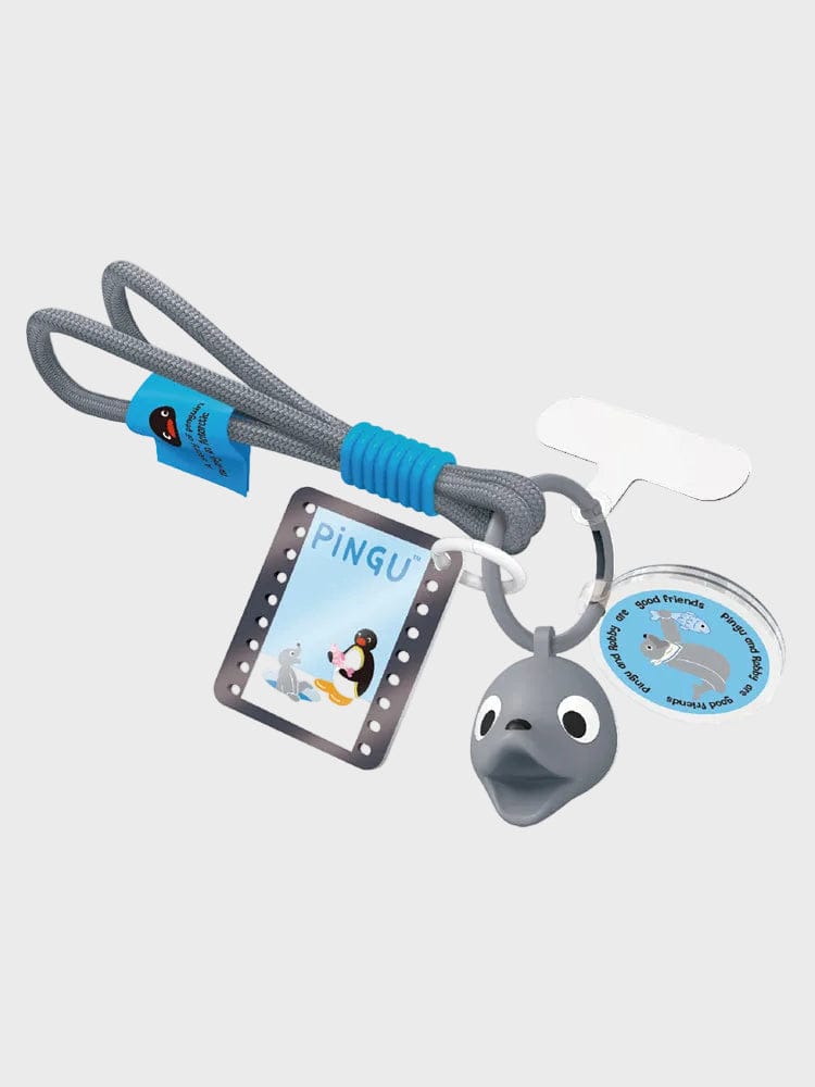 RANDOM SQUARE KEYRING_ 랜덤 핑구 키링 랜덤 스퀘어 핑구 남극 팬던트 스트랩 키링