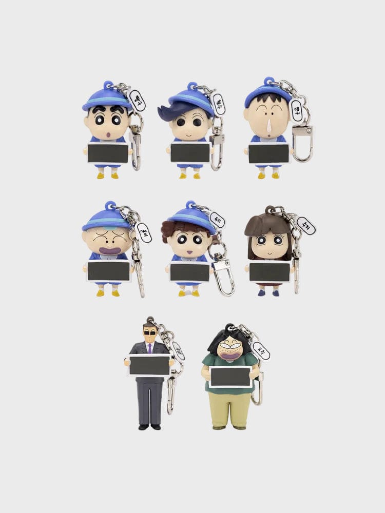 RANDOM SQUARE KEYRING_ 랜덤 짱구는 못말려 키링 랜덤 스퀘어 짱구는 못말려 MBTI 피규어 키링