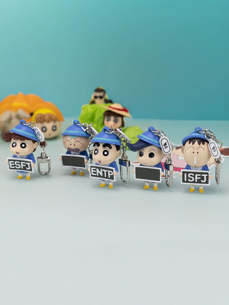 RANDOM SQUARE KEYRING_ 랜덤 짱구는 못말려 키링 랜덤 스퀘어 짱구는 못말려 MBTI 피규어 키링