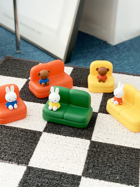 RANDOM SQUARE TOY_ 랜덤 미피 피규어 랜덤 스퀘어 미피 핸드폰 거치대 피규어