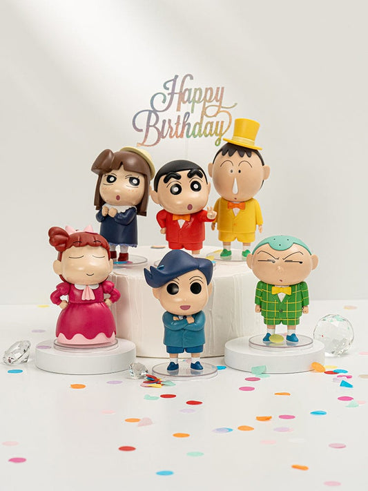 RANDOM SQUARE TOY_ 랜덤 짱구 파티 피규어 랜덤 스퀘어 짱구는 못말려 파티 피규어