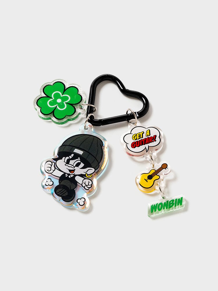 RIIZE X Good Luck Trolls KEYRING 원빈 [RIIZE X Good Luck Trolls] 아크릴 키링