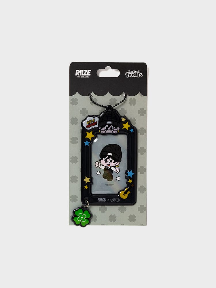 RIIZE X Good Luck Trolls KEYRING 원빈 [RIIZE X Good Luck Trolls] 포토카드 홀더