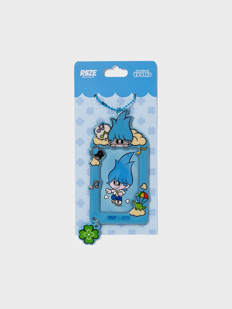 RIIZE X Good Luck Trolls KEYRING 앤톤 [RIIZE X Good Luck Trolls] 포토카드 홀더