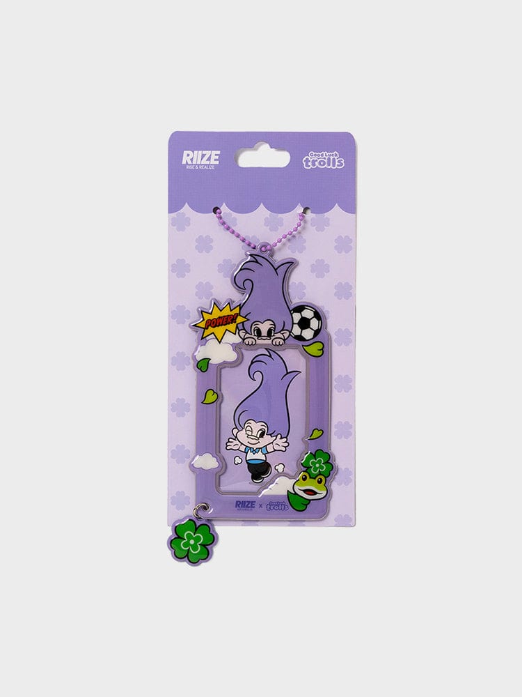 RIIZE X Good Luck Trolls KEYRING 성찬 [RIIZE X Good Luck Trolls] 포토카드 홀더