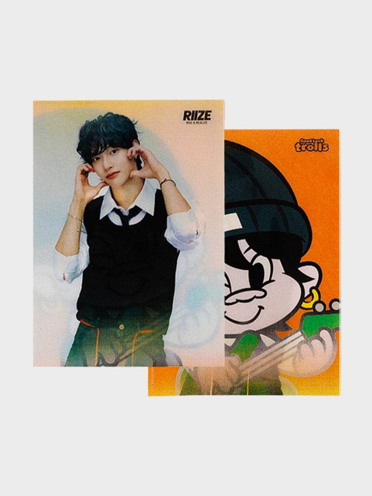 RIIZE X Good Luck Trolls STICKER/CARD 원빈 [RIIZE X Good Luck Trolls] 렌티큘러 카드