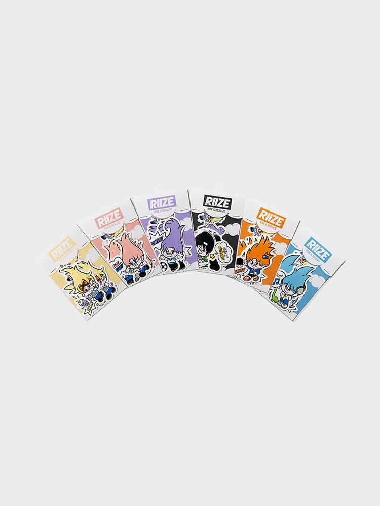 RIIZE X Good Luck Trolls STICKER/CARD [RIIZE X Good Luck Trolls] 스티커 세트