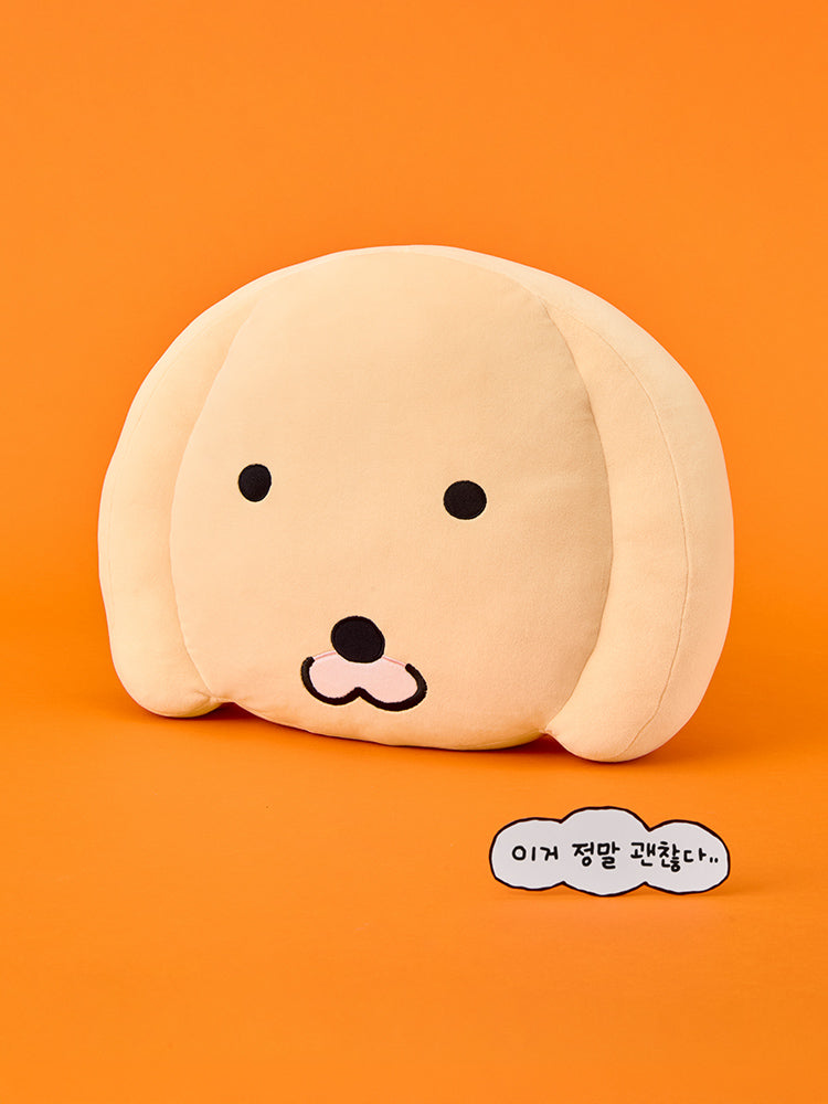 SOOBOOKZ HOUSEHOLD_LIVING_ 누렁 수북즈 얼굴 쿠션