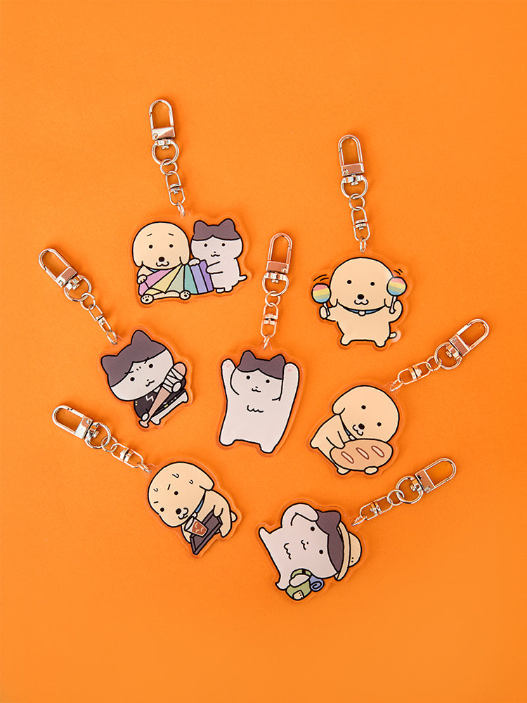 SOOBOOKZ KEYRING_ 단품 수북즈 랜덤 아크릴 키링