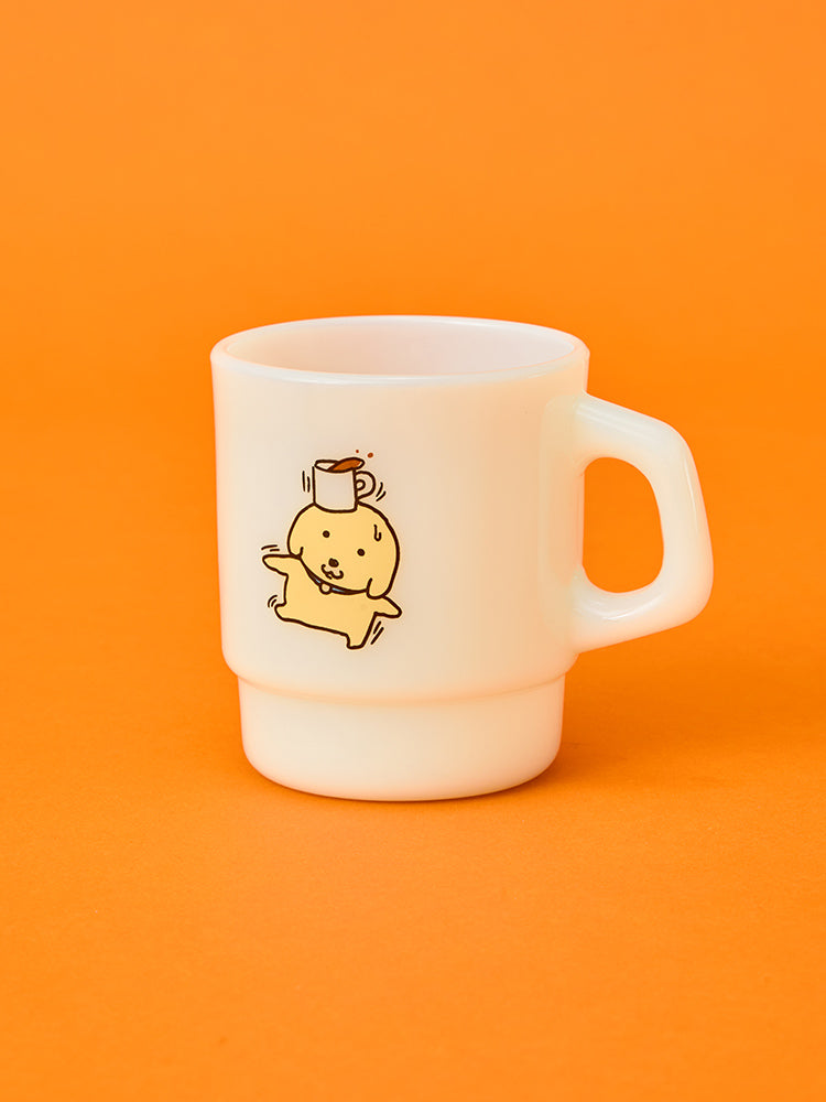 SOOBOOKZ LIVING_ 화이트 수북즈 머그컵 (250ml)