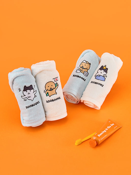 SOOBOOKZ LIVING_ 수북즈 수건 세트 (2PCS)