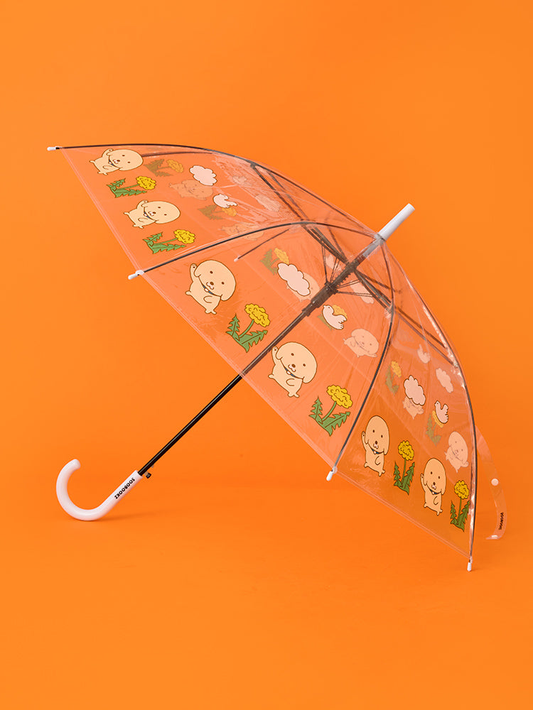 SOOBOOKZ TRAVEL_ 단품 수북즈 투명 우산