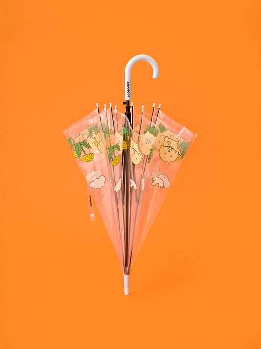 SOOBOOKZ TRAVEL_ 단품 수북즈 투명 우산