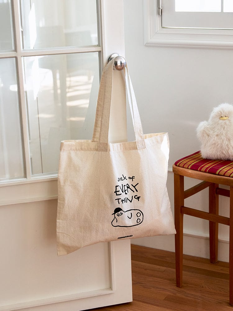 SSEBONGRAMA BEAUTY/ACC_ Sick of Everything 쎄봉라마 에코백 (Sick of Everything)