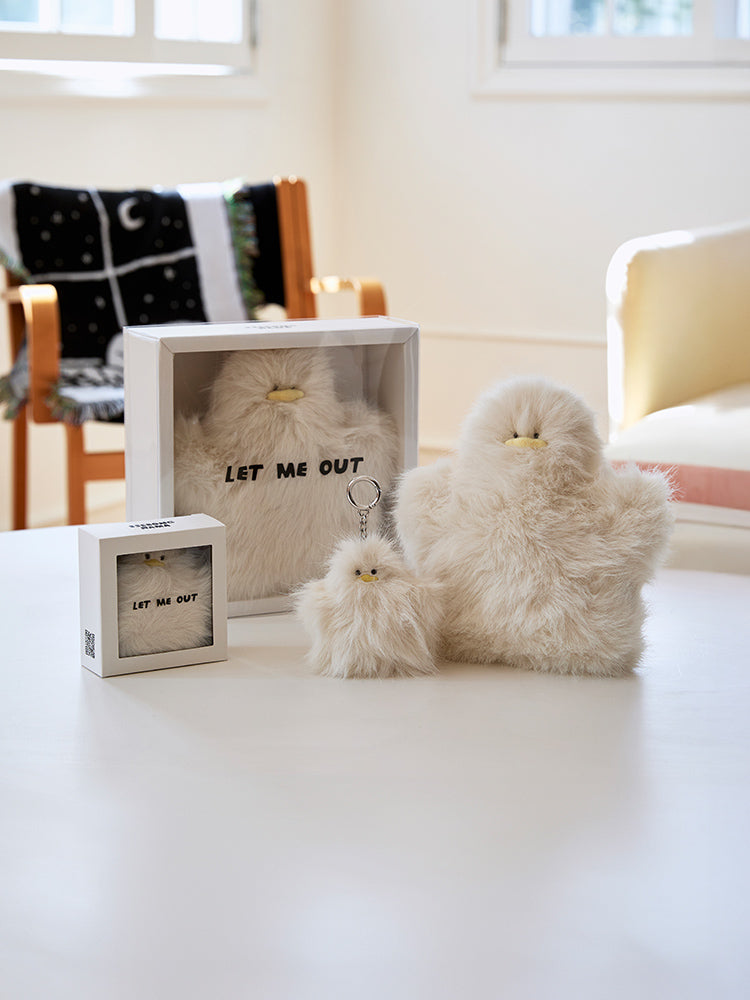 SSEBONGRAMA KEYRING 부리 쎄봉라마 부리 플랫퍼 인형 키링