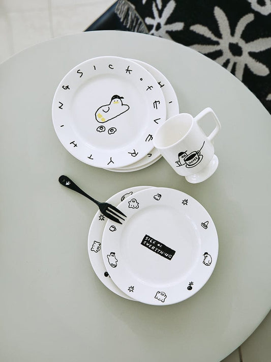 SSEBONGRAMA LIVING_ 쎄봉라마 스케치 플레이트