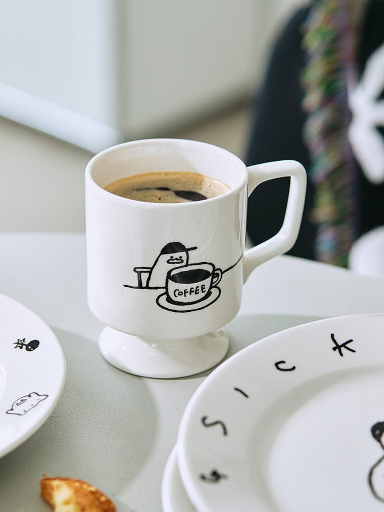 SSEBONGRAMA LIVING_ 부리 머그컵 270ml 쎄봉라마 부리 스케치 머그컵 (270ml)