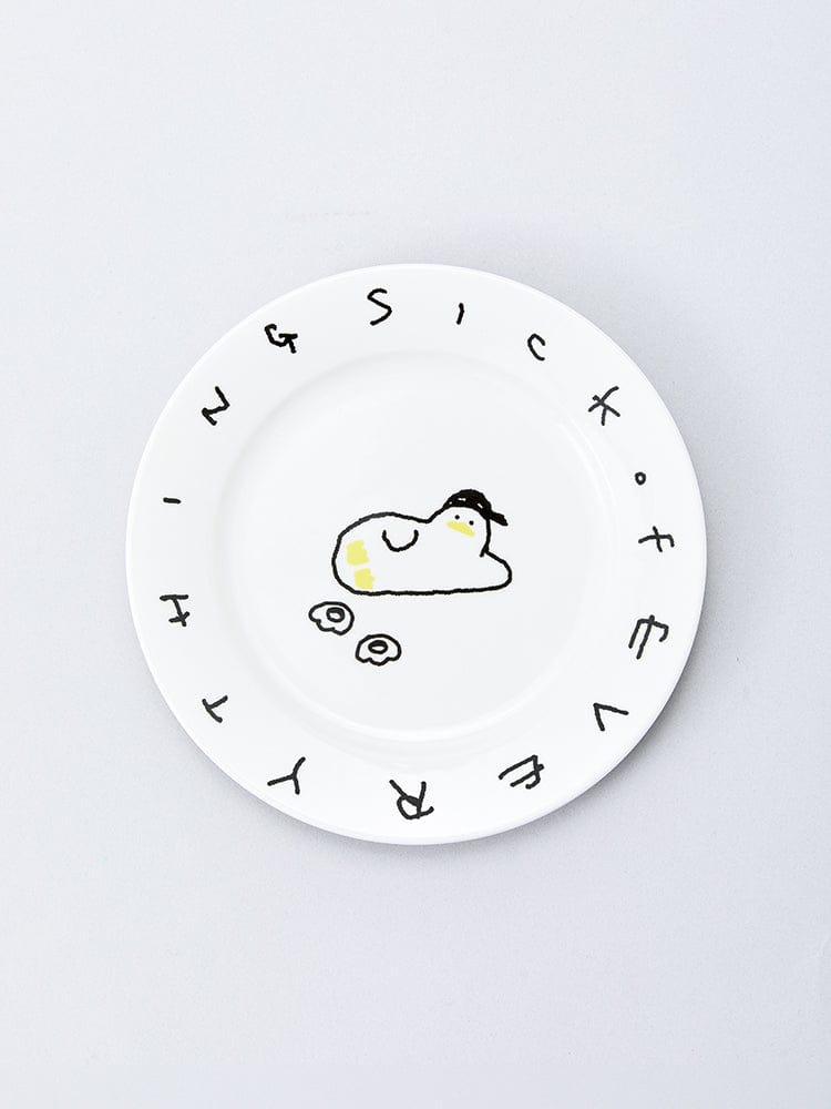 SSEBONGRAMA LIVING_ LYING BOORI 플레이트 쎄봉라마 스케치 플레이트