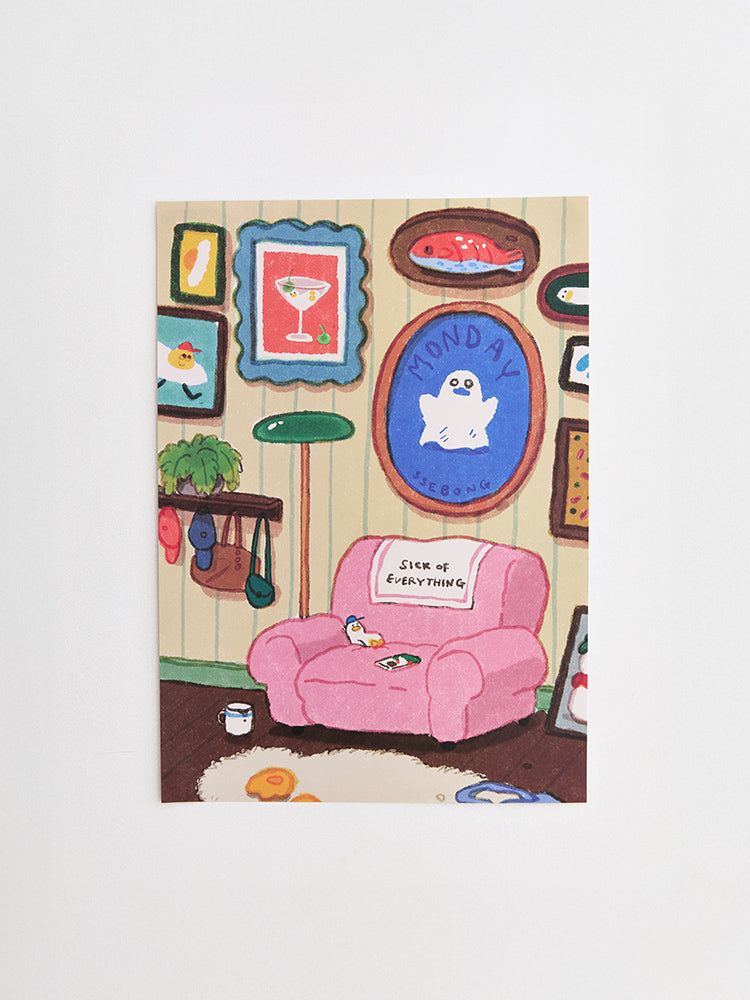 SSEBONGRAMA OFFICE_ #3 Sofa 쎄봉라마 아트 포스터