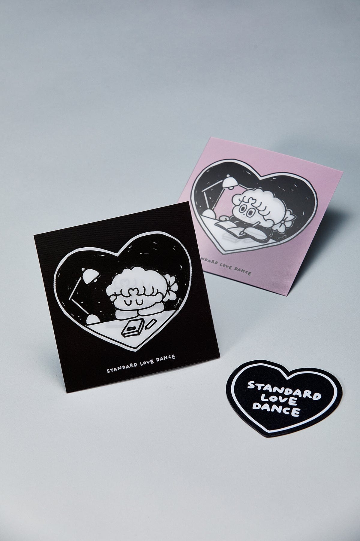 STANDARDLOVEDANCE STICKER/CARD 단품 이공 블랙체리파이 랜티큘러 엽서 ver.2