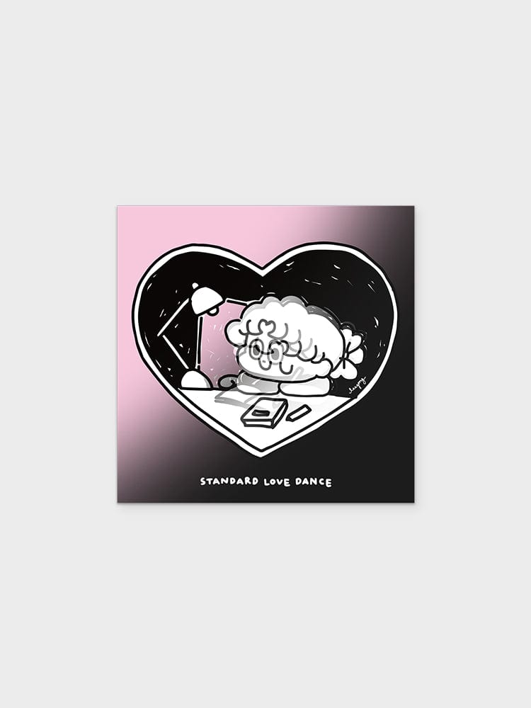 STANDARDLOVEDANCE STICKER/CARD 단품 이공 블랙체리파이 랜티큘러 엽서 ver.2