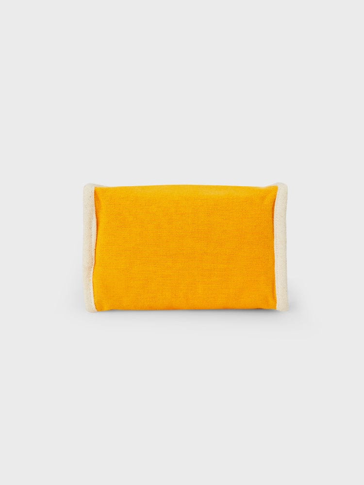 TAMIM STUDIO BAG YELLOW 타밈 퍼 큐브백 비트맨 키링 세트 Yellow