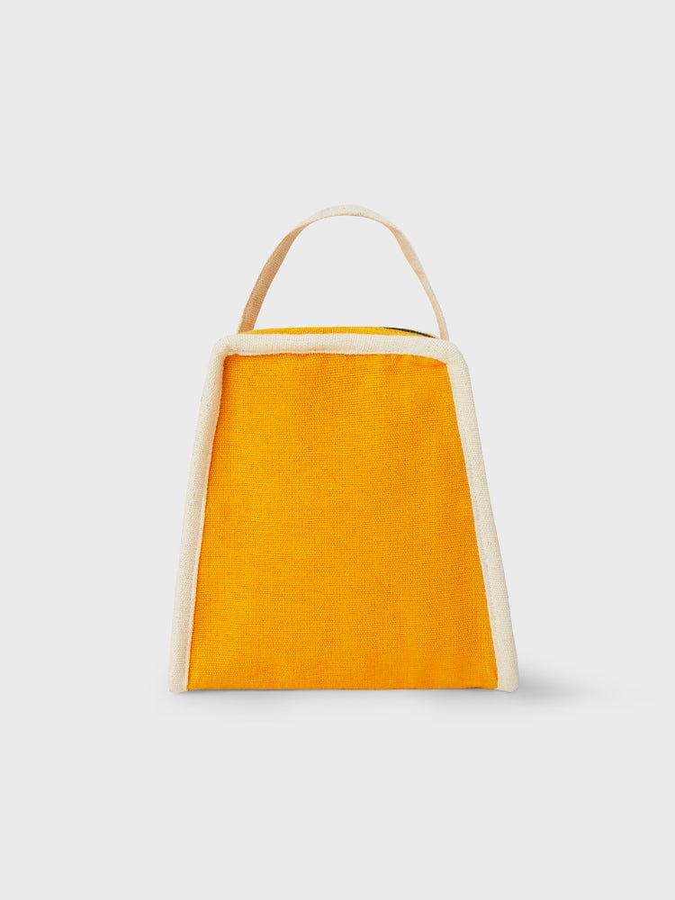 TAMIM STUDIO BAG YELLOW 타밈 퍼 큐브백 비트맨 키링 세트 Yellow