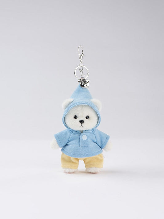 TEDDY TALES PLUSH 단품 [팸세제외] 테디테일즈 레나베어 시그니처 키링 화이트