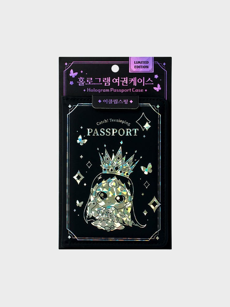 TEENIEPING BEAUTY/ACC_ 이클립스핑 캐치티니핑 시즌6 홀로그램 여권 케이스