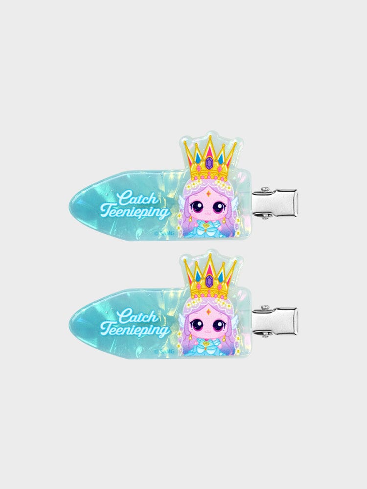 TEENIEPING BEAUTY/ACC_ 다이아나핑 캐치티니핑 시즌6 홀로그램 삼각 집게핀