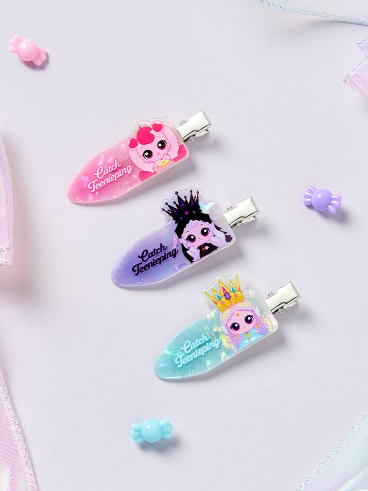 TEENIEPING BEAUTY/ACC_ 캐치티니핑 시즌6 홀로그램 앞머리 집게핀