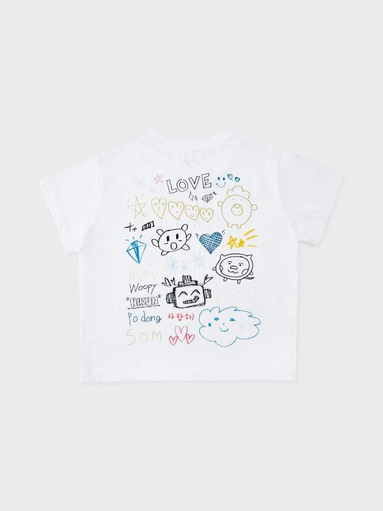 TRUZ SHORT SLEEVE TSHIRT TYPE B TREASURE COLLECTION – LINE FRIENDS SQUARE