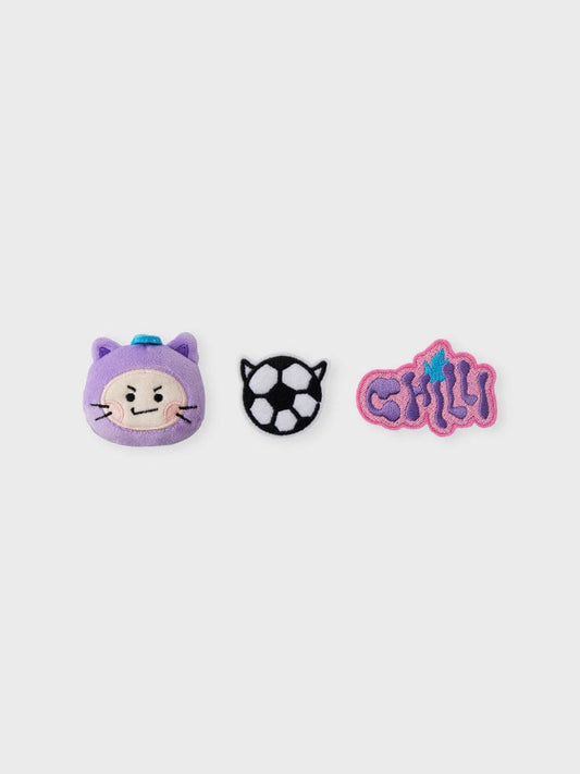 TRUZ CHILLI PLUSH PIN SET TREASURE COLLECTION
