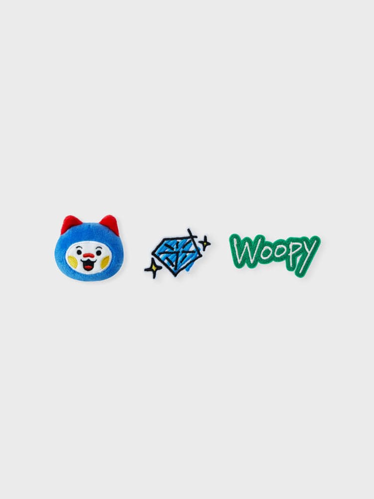 TRUZ BEAUTY/ACC WOOPY [패밀리세일] TRUZ WOOPY 아티스트 인형 뱃지 세트