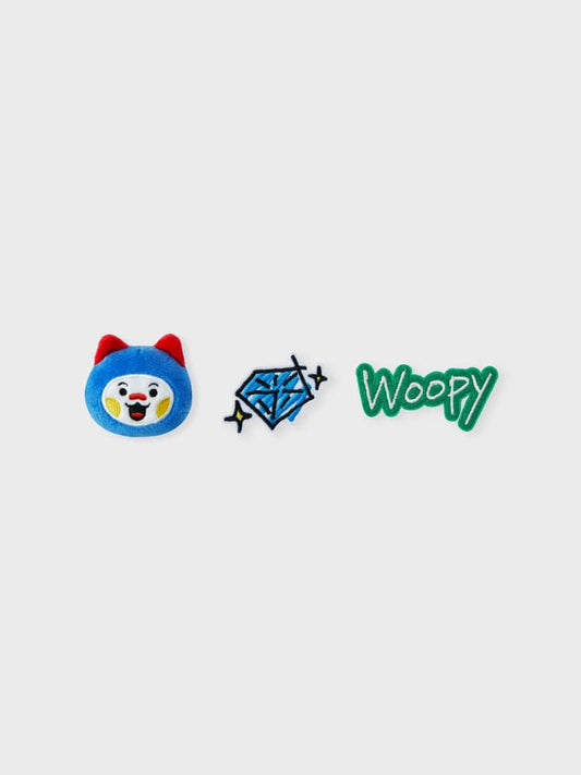 TRUZ BEAUTY/ACC WOOPY [패밀리세일] TRUZ WOOPY 아티스트 인형 뱃지 세트