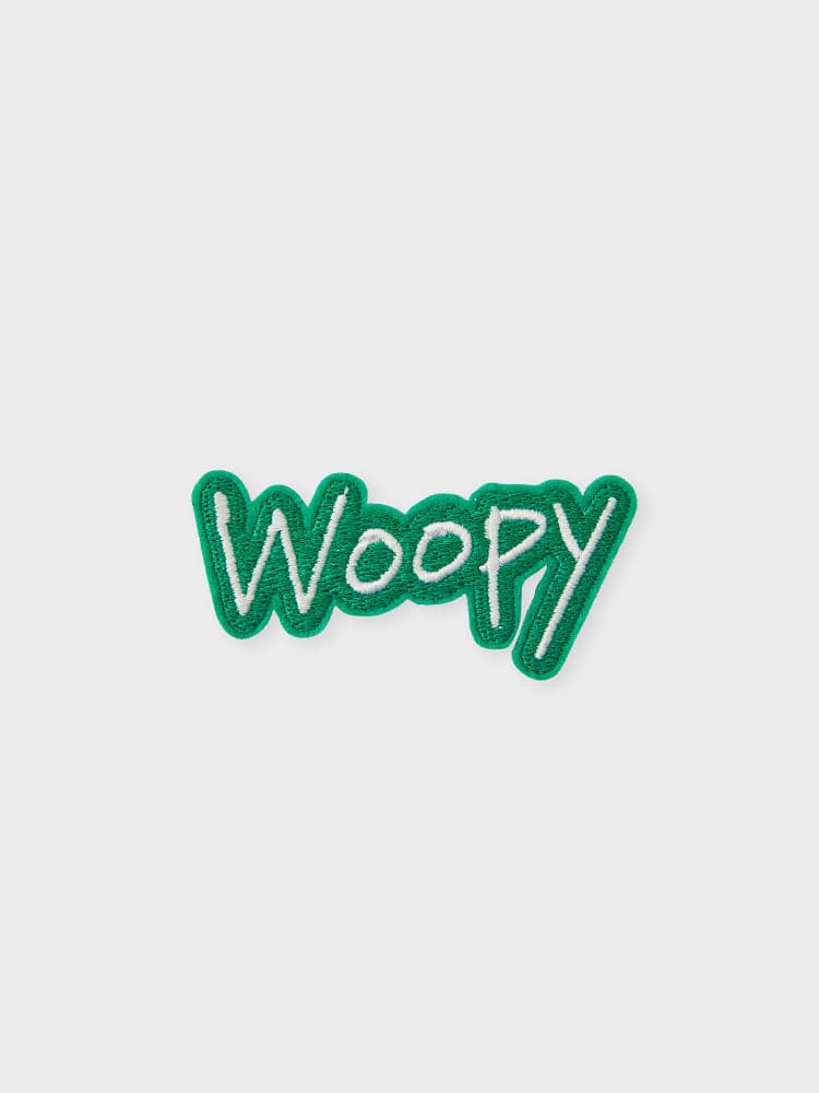 TRUZ BEAUTY/ACC WOOPY 라인프렌즈 TRUZ WOOPY 아티스트 인형 뱃지 세트
