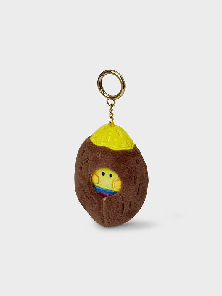 TRUZ KEYRING HIKUN 라인프렌즈 TRUZ HIKUN 미니 미니니 군고구마 스낵 인형 키링