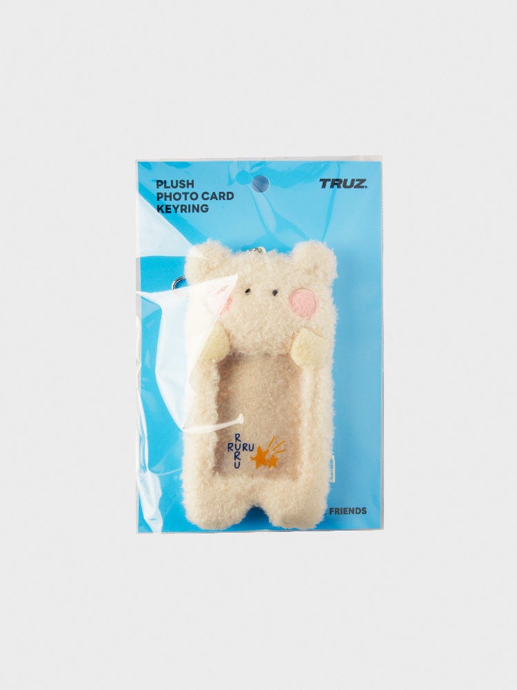 TRUZ KEYRING RURU 라인프렌즈 TRUZ RURU 미니니 신학기 포토카드 홀더 키링