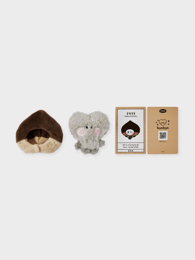 TRUZ PLUSH BONBON 라인프렌즈 TRUZ BONBON 미니 미니니 군밤 스낵 인형