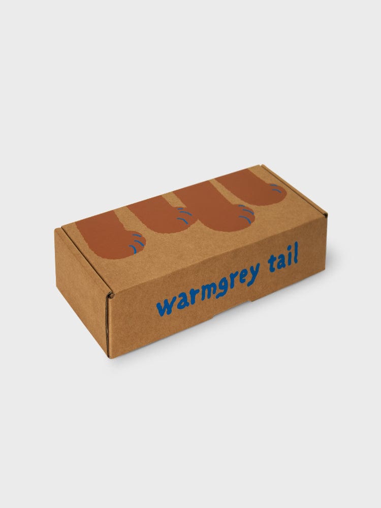 WARMGREY TAIL APPAREL 단품 웜그레이테일 밋 타이거 양말 3P 세트