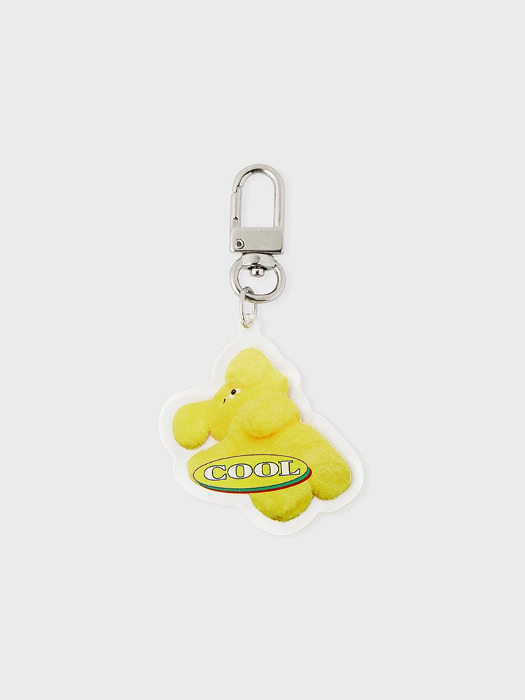 WASABI BEAR KEYRING 단품 와사비베어 아크릴 키링 - 머쓱타드베어