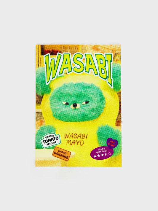 WASABI BEAR PLANNER/NOTE 단품 와사비베어 레트로 감성노트 - 와사비