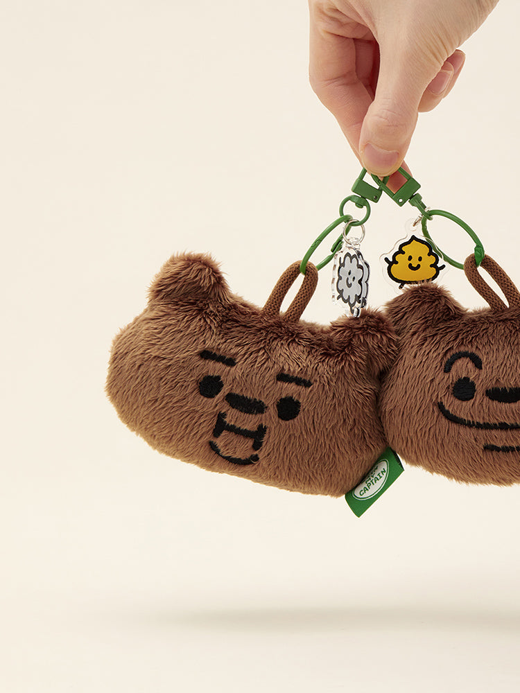 WITH MY CAPTAIN KEYRING_ 으유 장군 위드마이캡틴 얼굴 인형 키링