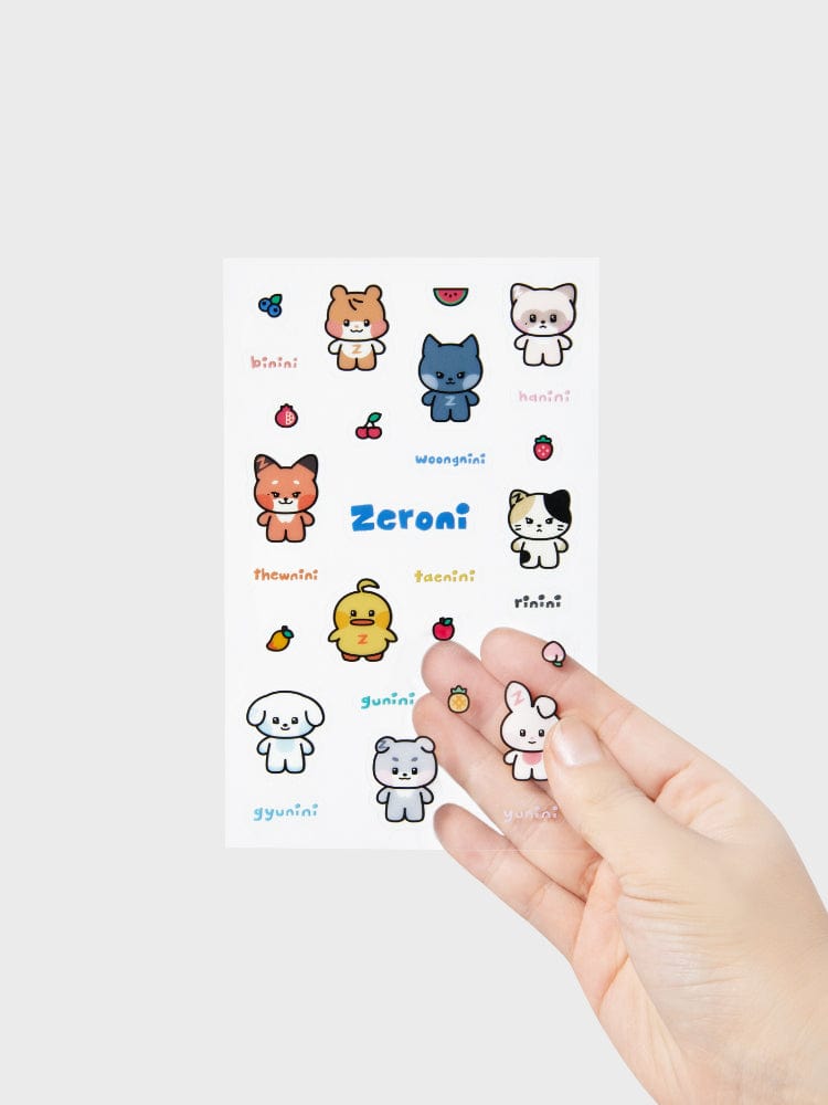 ZEROBASEONE STICKER/CARD 단품 [패밀리세일] ZEROBASEONE 판 스티커 A