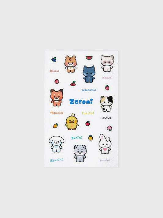 ZEROBASEONE STICKER/CARD 단품 [패밀리세일] ZEROBASEONE 판 스티커 A