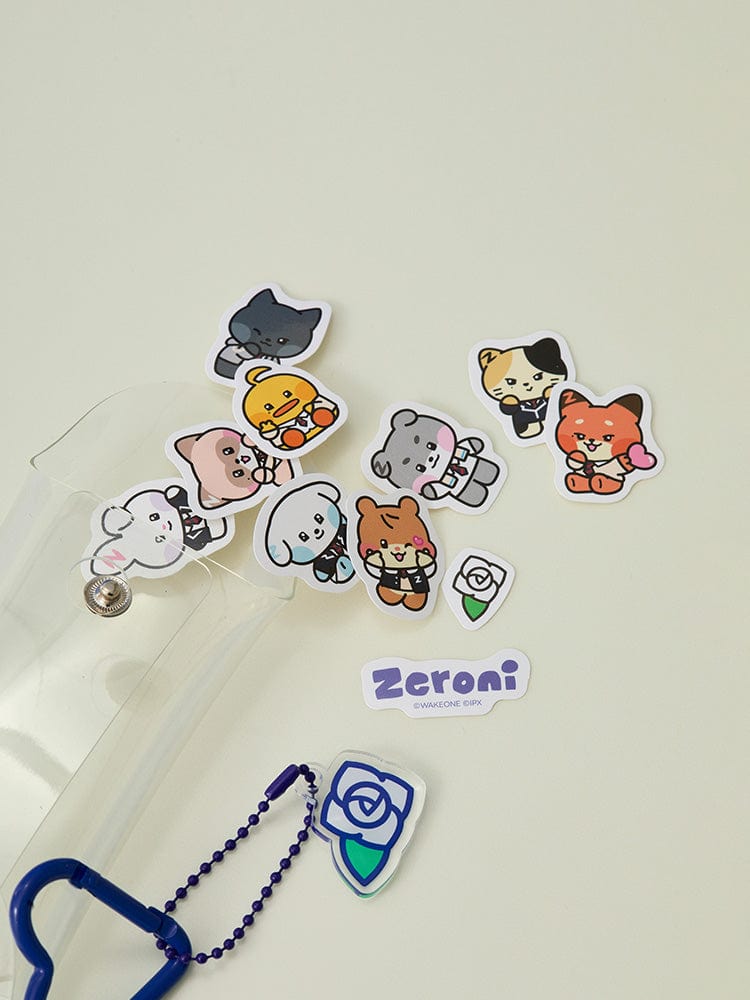 ZEROBASEONE STICKER/CARD 단품 ZEROBASEONE 제로니 PVC 파우치 스티커 세트