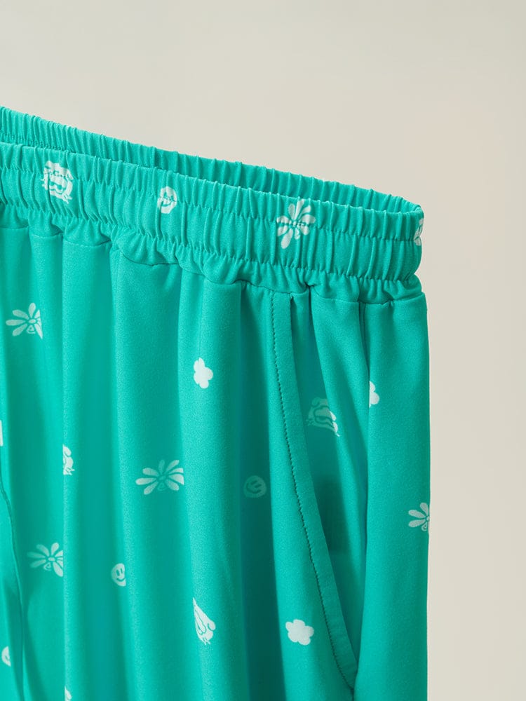 ZO&FRIENDS APPAREL_ ZO&FRIENDS ZOA LUCKY SHOP 민트 파자마 세트