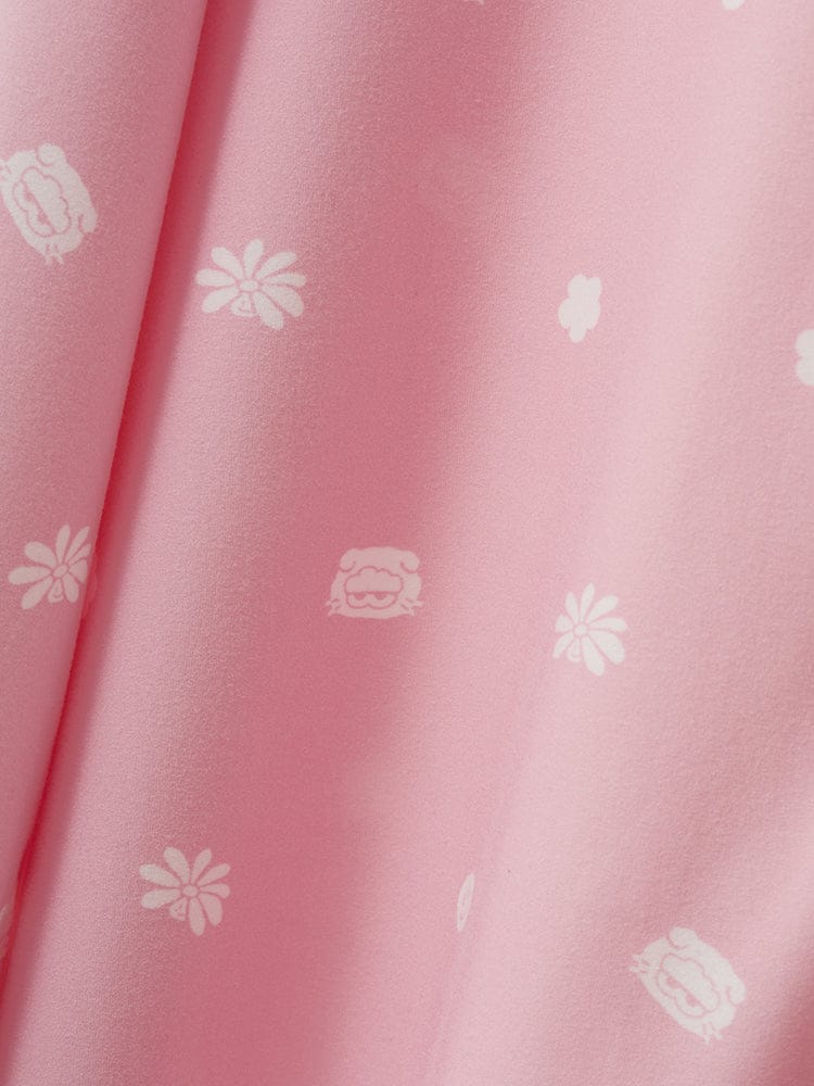 ZO&FRIENDS APPAREL_ ZO&FRIENDS ZOA LUCKY SHOP 핑크 파자마 세트